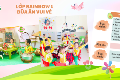 MỖI BỮA ĂN – MỘT GIỜ HỌC HẠNH PHÚC TẠI MẦM NON LỘC HÒA 🥣