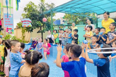 SIÊU BÙNG NỔ LỄ HỘI NƯỚC “WATER FESTIVAL” TẠI TRƯỜNG MẦM NON LỘC HOÀ