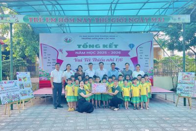 TẤT CẢ YÊU THƯƠNG DÀNH CHO NHỮNG “BÔNG HOA NHỎ” CỦA MẦM NON LỘC HOÀ